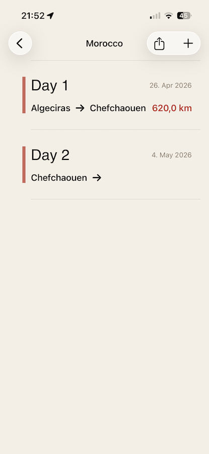 Day List